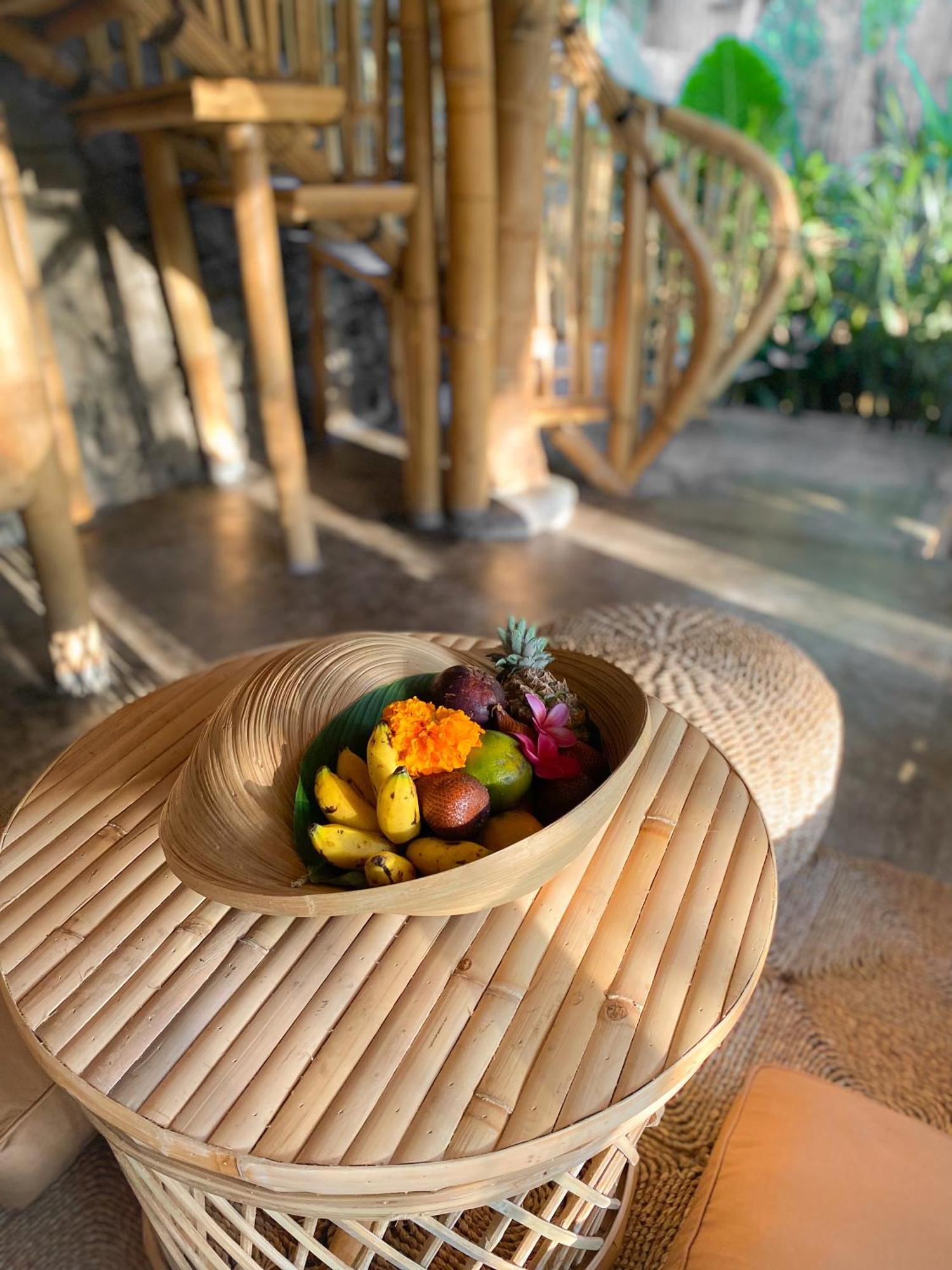 Wahem Eco Bamboo - Magical Bamboo House Ubud Bali Villa Exterior photo