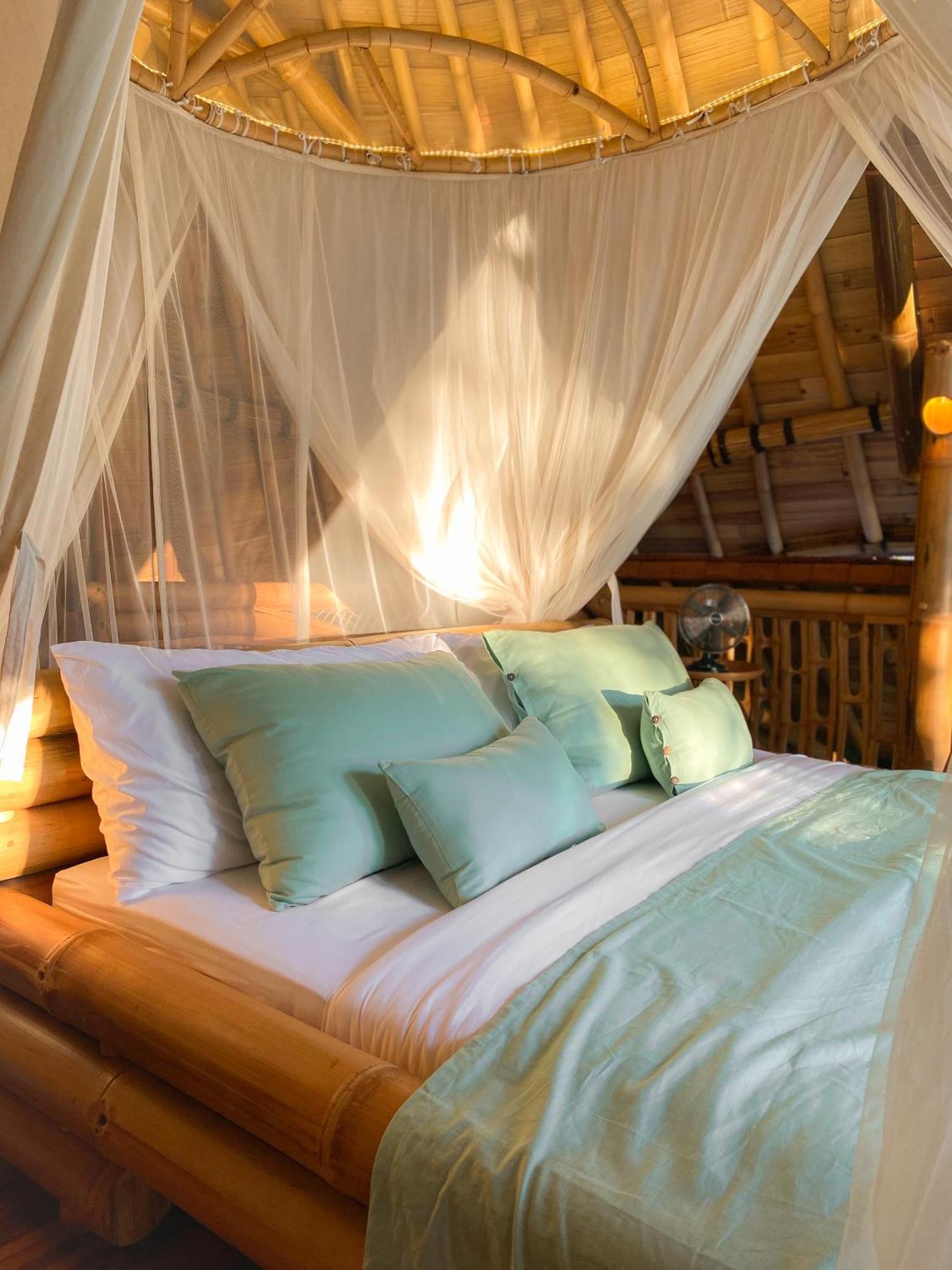 Wahem Eco Bamboo - Magical Bamboo House Ubud Bali Villa Exterior photo