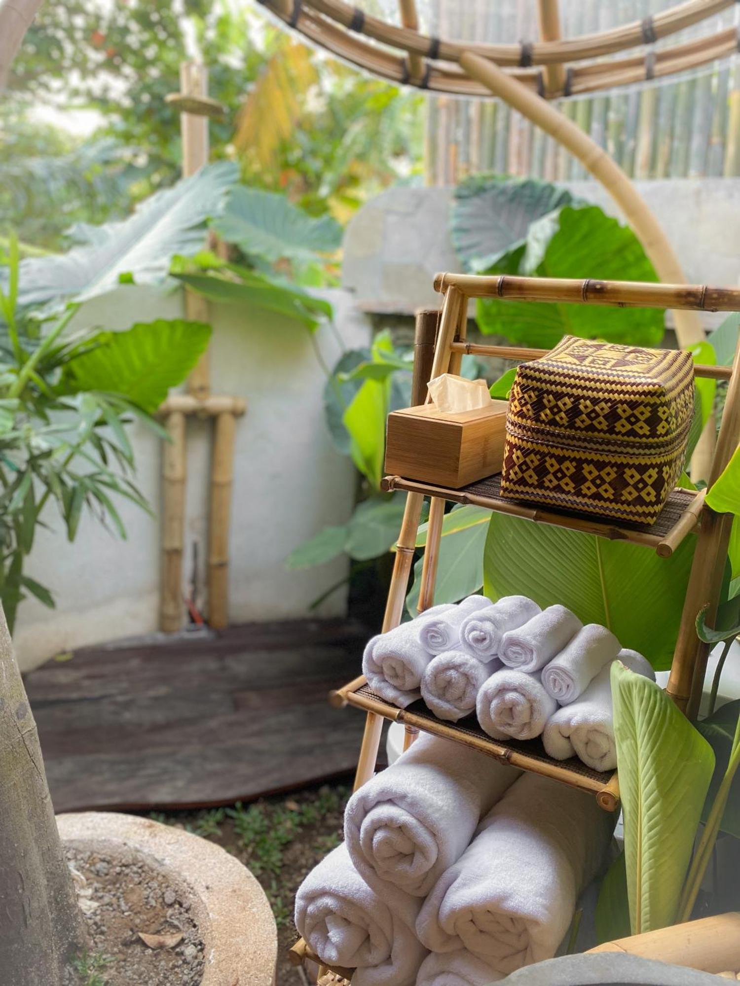 Wahem Eco Bamboo - Magical Bamboo House Ubud Bali Villa Exterior photo