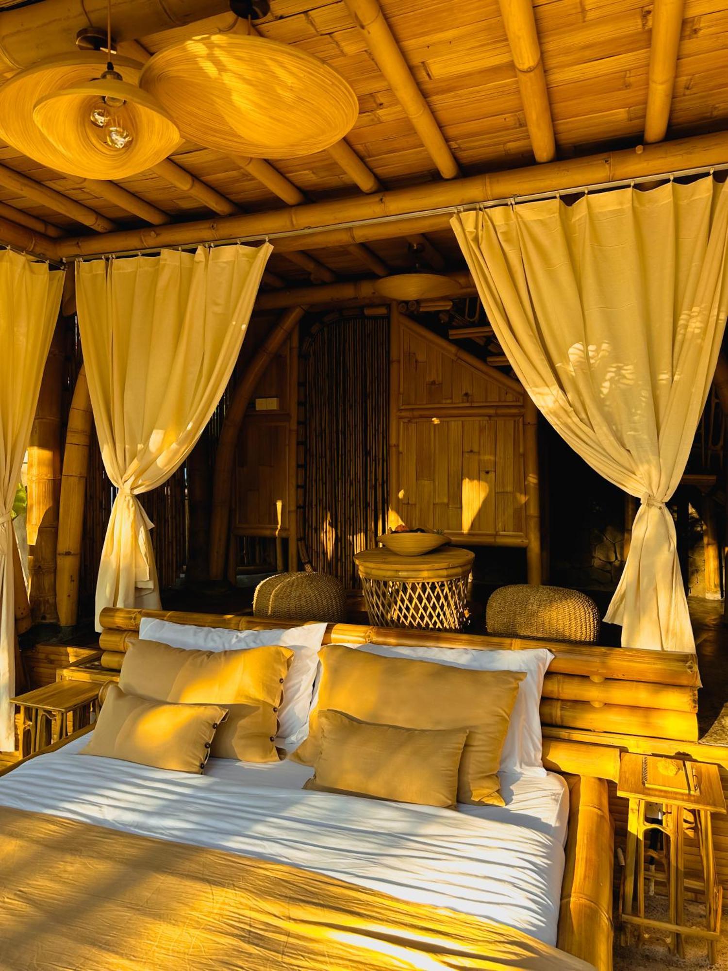 Wahem Eco Bamboo - Magical Bamboo House Ubud Bali Villa Exterior photo